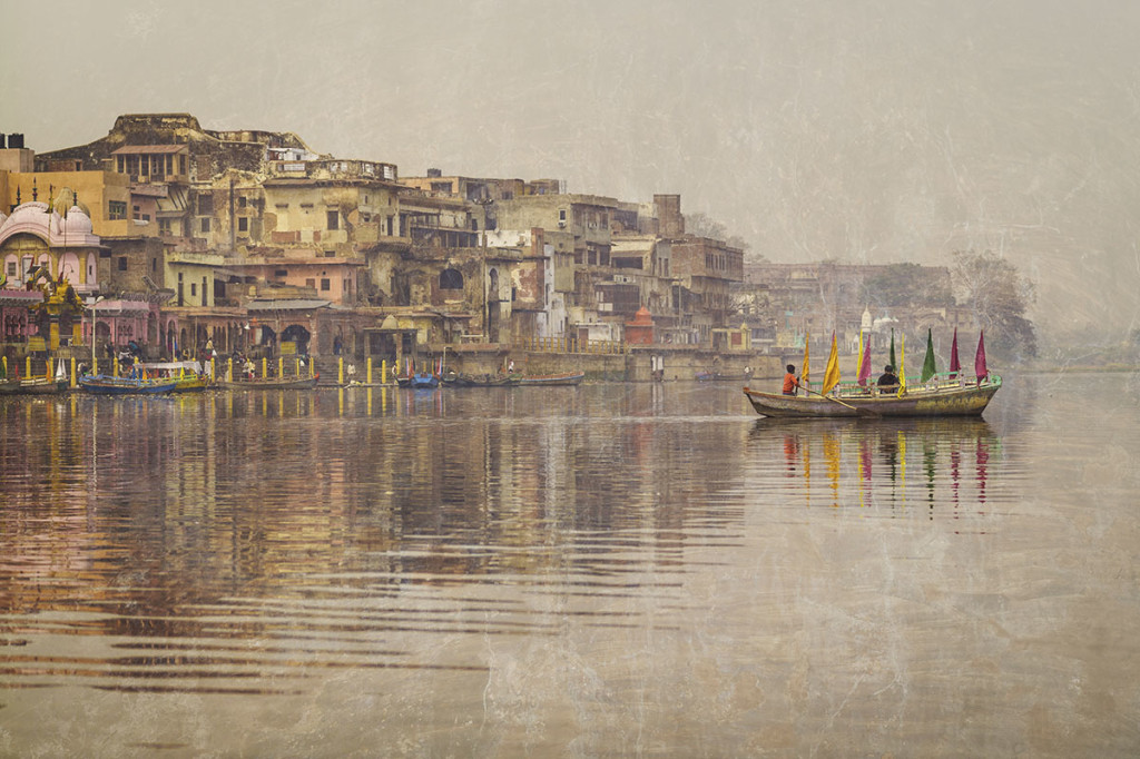 texture blending Yamuna River