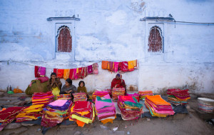Saris for sale, Jodphur